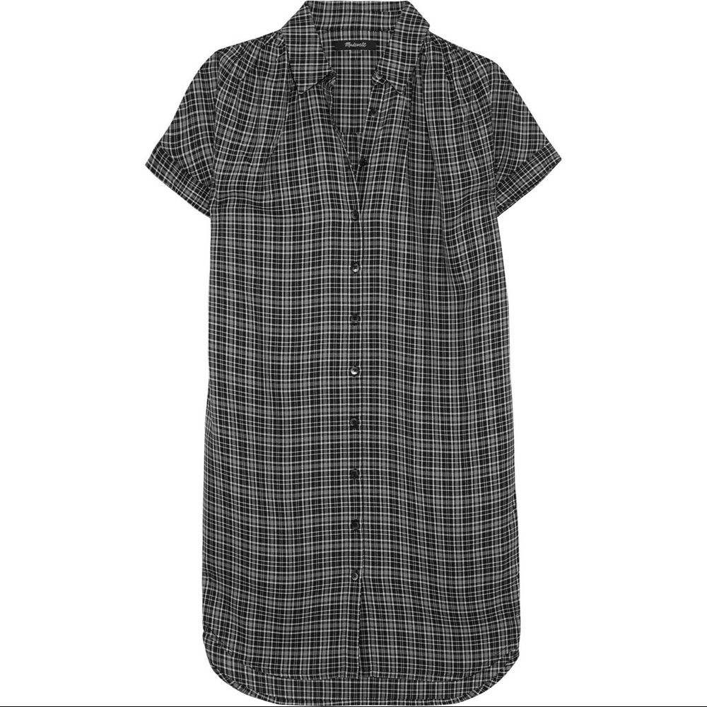 Madewell Dress plaid xxs